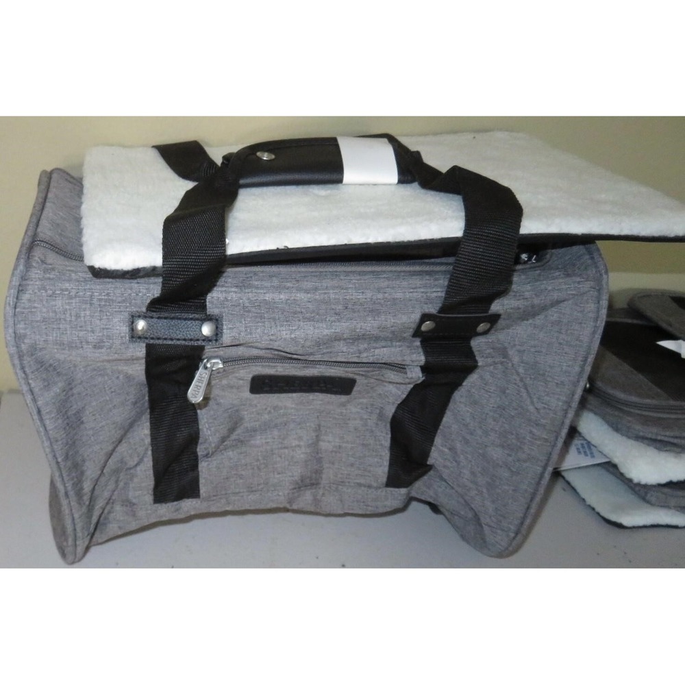 Sherpa Element Pet Carrier Medium Gray Airline Approved Travel Bag 16 lbs NWT - Picture 2 of 7